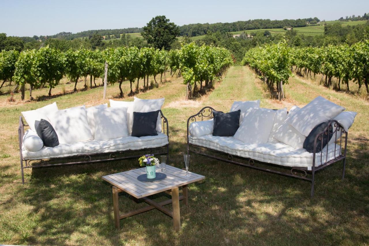La Veranda Du Chateau Maison Noble Caumont  Buitenkant foto